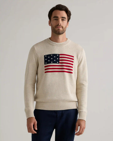 100% Organic Cotton Flag Sweater