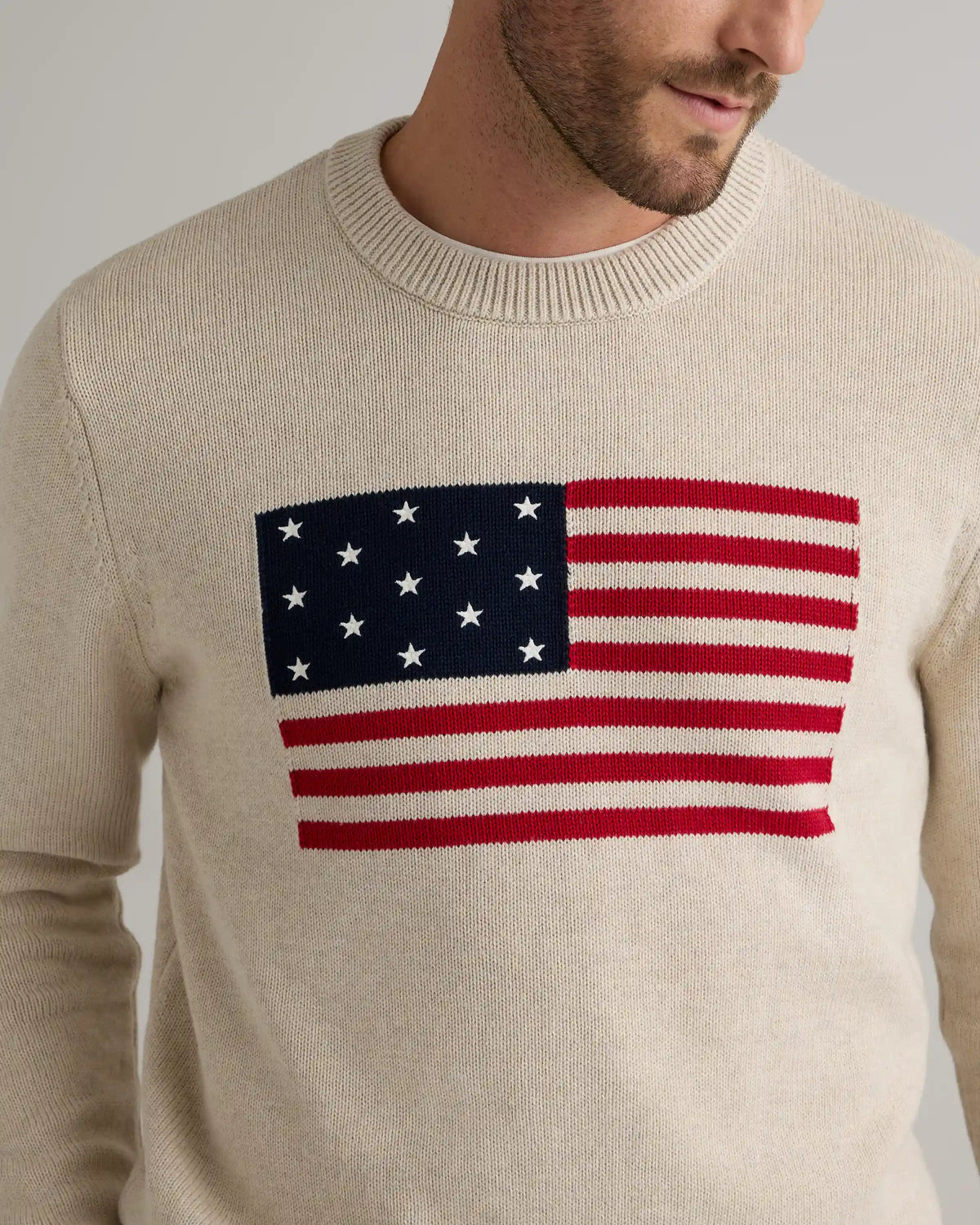 100% Organic Cotton Flag Sweater