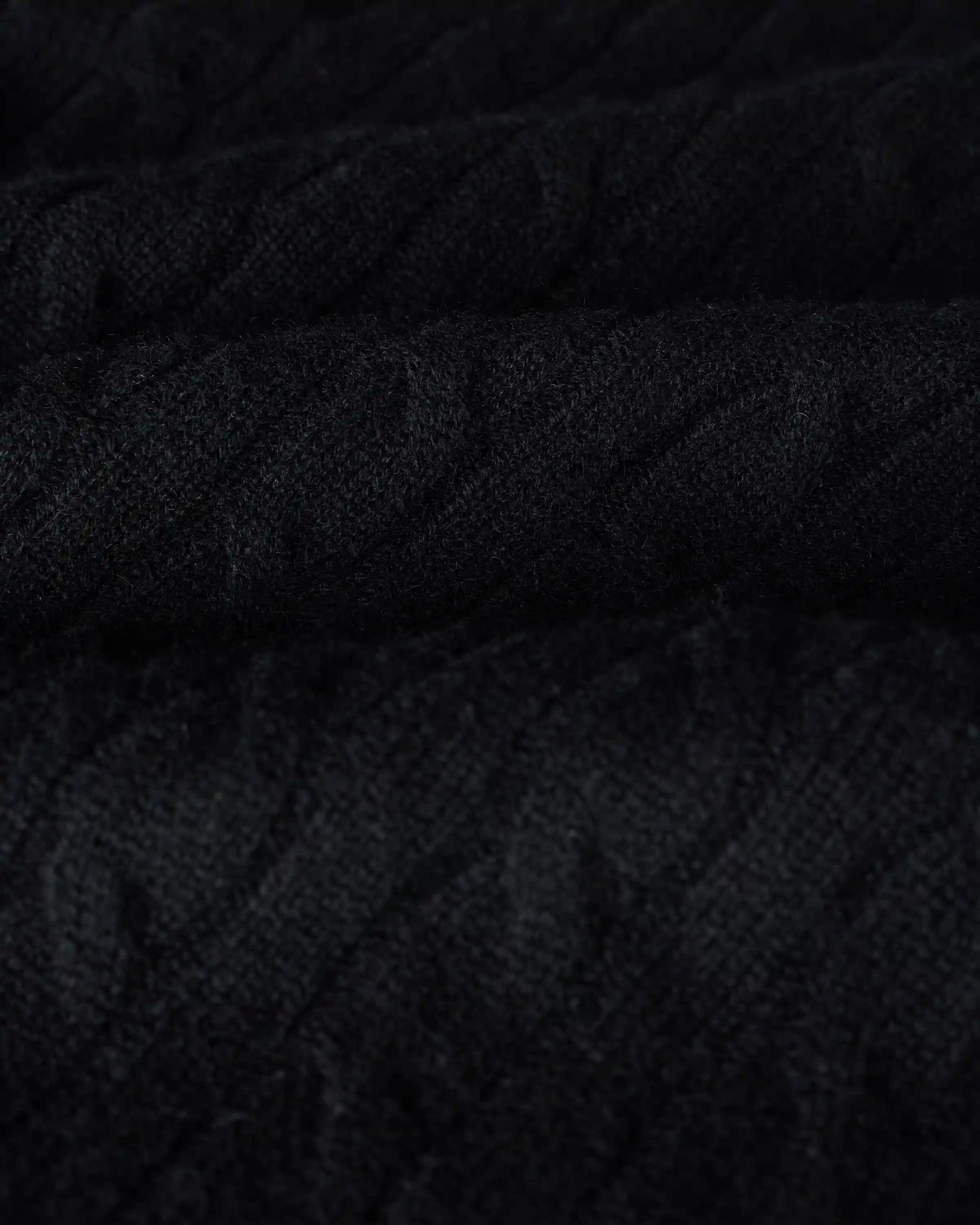 Mongolian Cashmere Classic Cable Crewneck Sweater