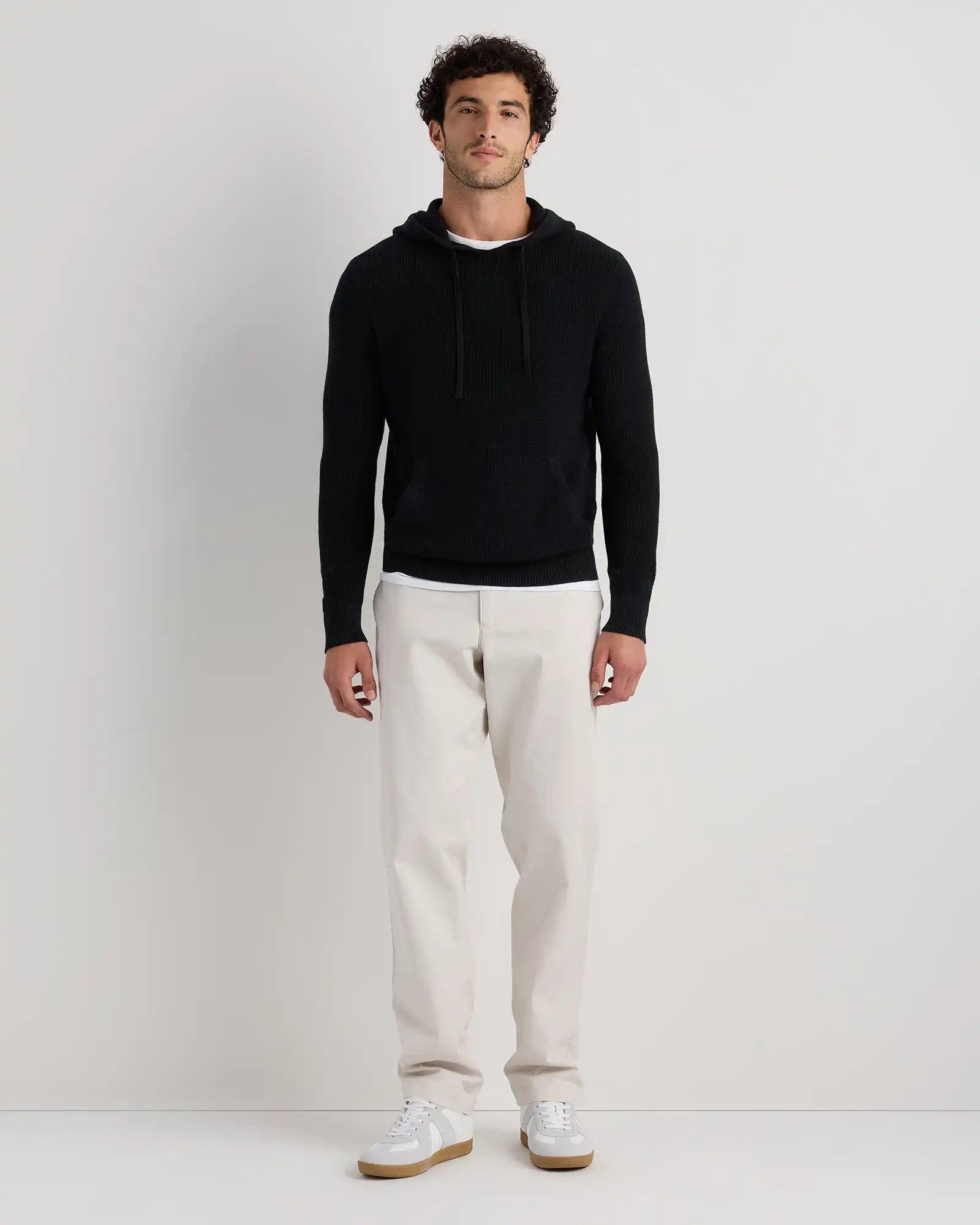 Organic Cotton Cashmere Waffle Hoodie