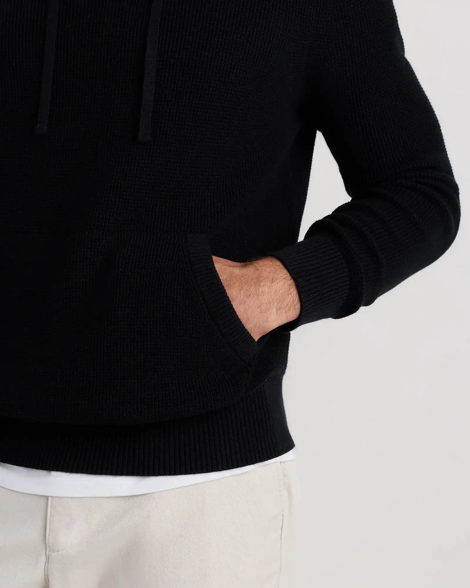 Organic Cotton Cashmere Waffle Hoodie