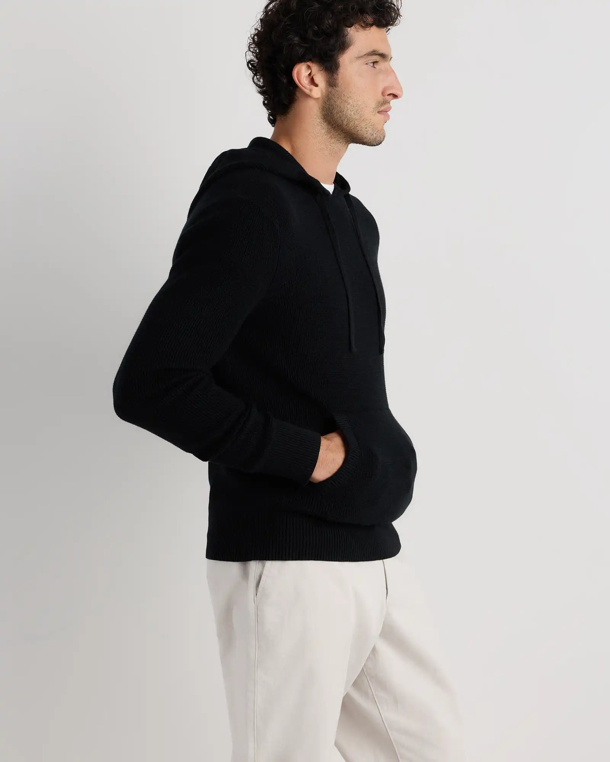 Organic Cotton Cashmere Waffle Hoodie