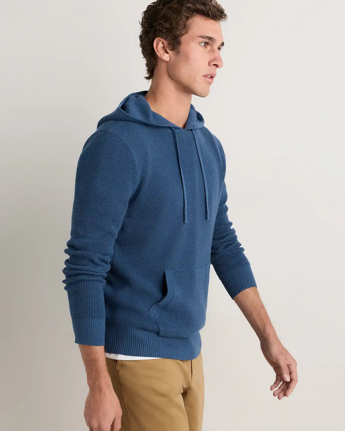 Organic Cotton Cashmere Waffle Hoodie