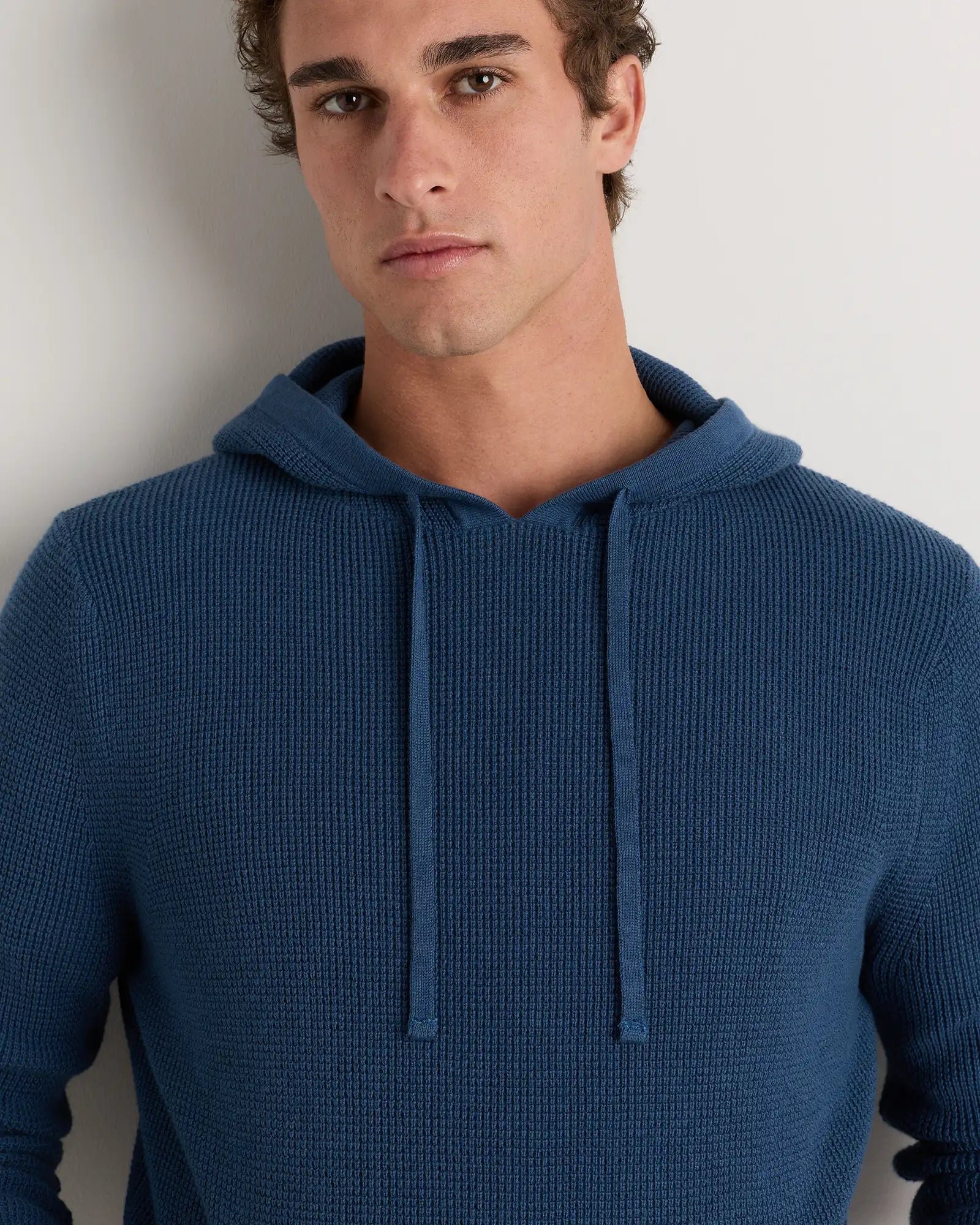 Organic Cotton Cashmere Waffle Hoodie