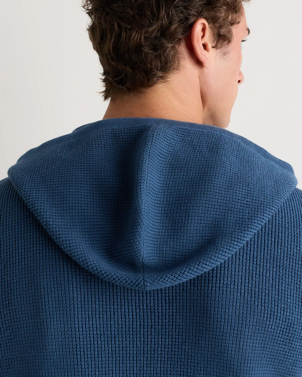 Organic Cotton Cashmere Waffle Hoodie
