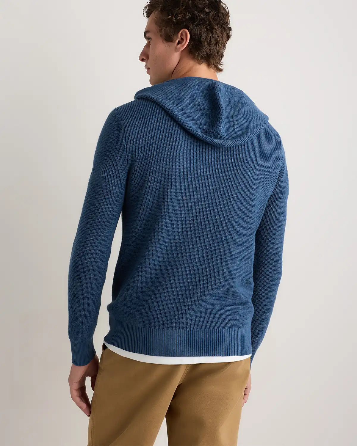Organic Cotton Cashmere Waffle Hoodie
