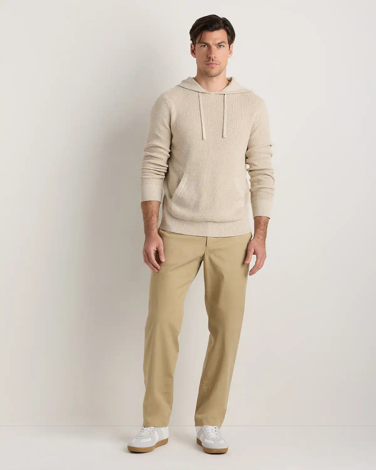 Organic Cotton Cashmere Waffle Hoodie