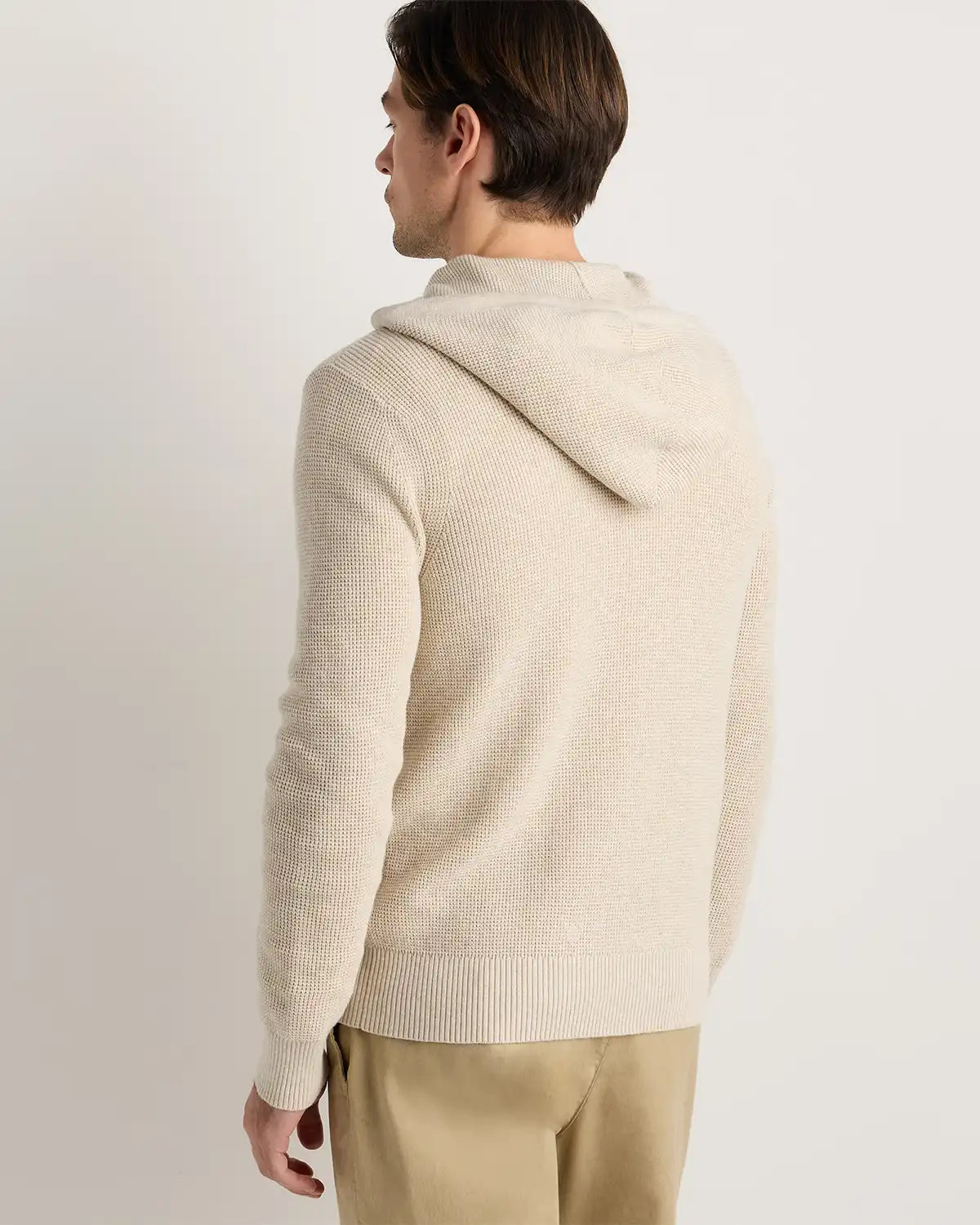 Organic Cotton Cashmere Waffle Hoodie