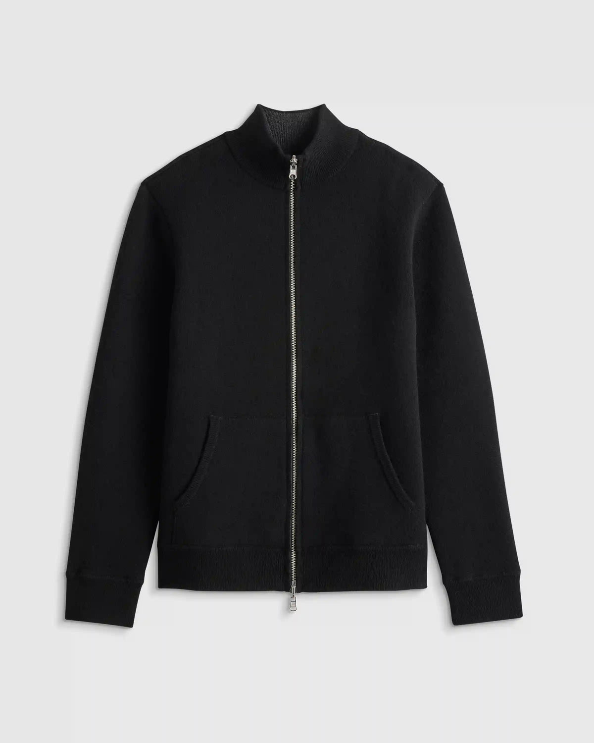100% Reversible Cashmere Full Zip Sweater