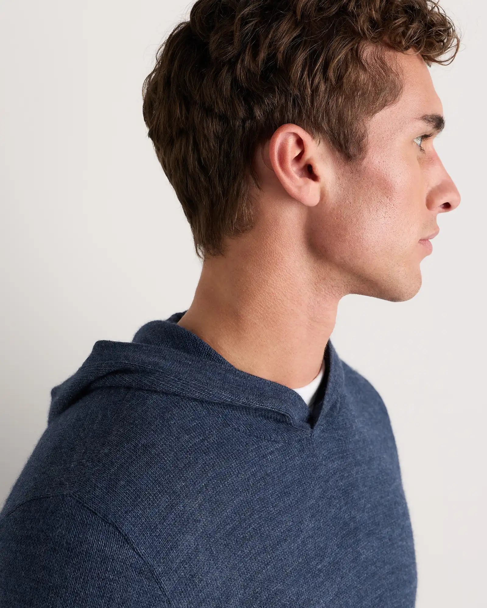 Alpaca-Wool Hooded Sweater