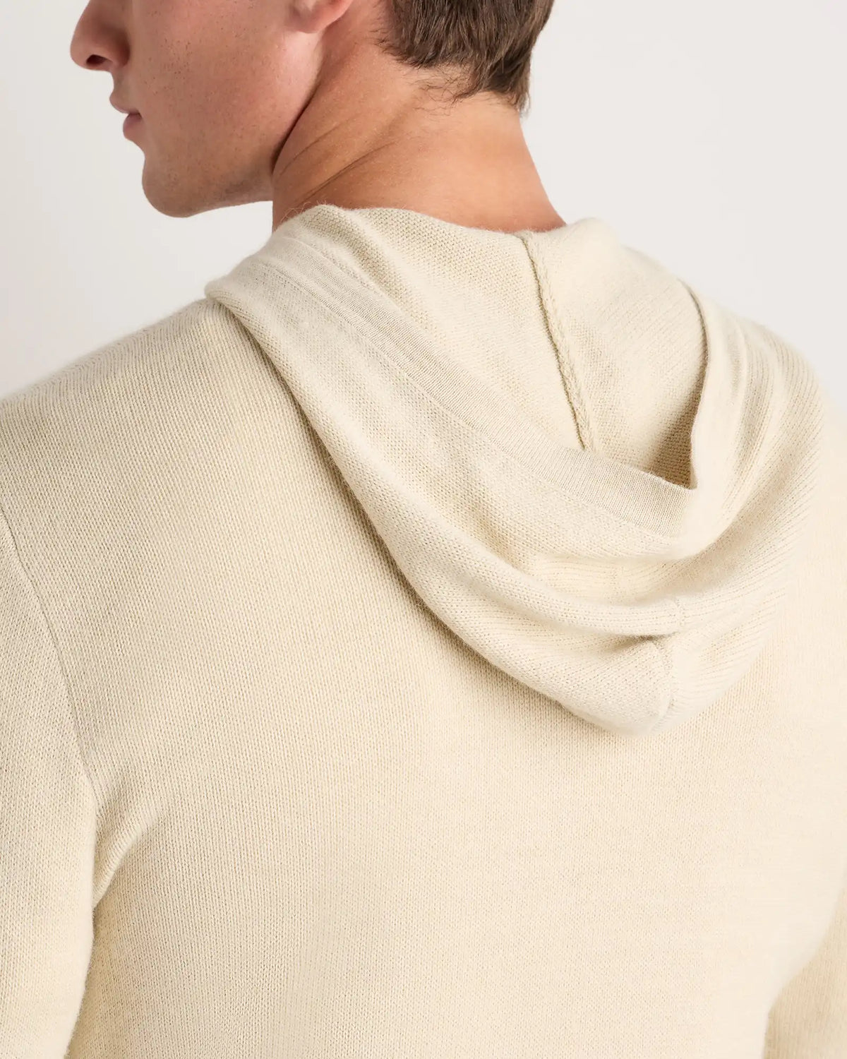 Alpaca-Wool Hooded Sweater