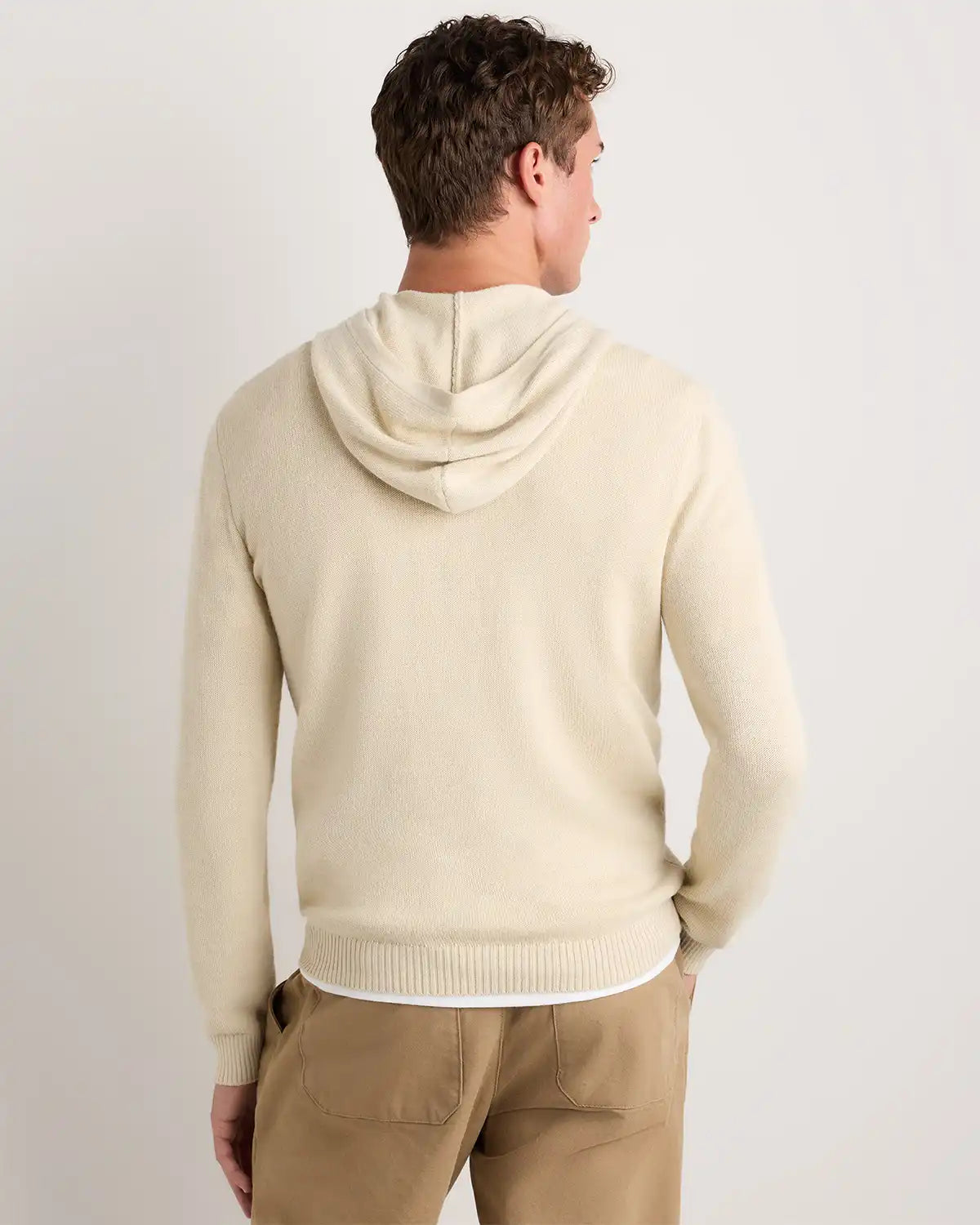 Alpaca-Wool Hooded Sweater