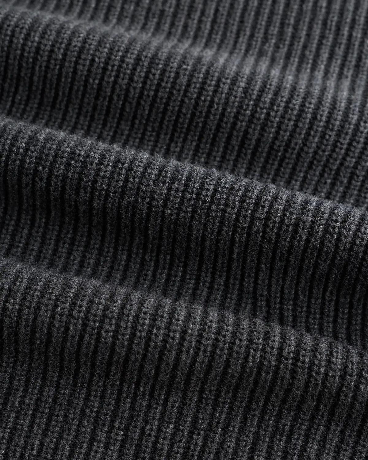 100% Organic Cotton Ribbed Crewneck Sweater