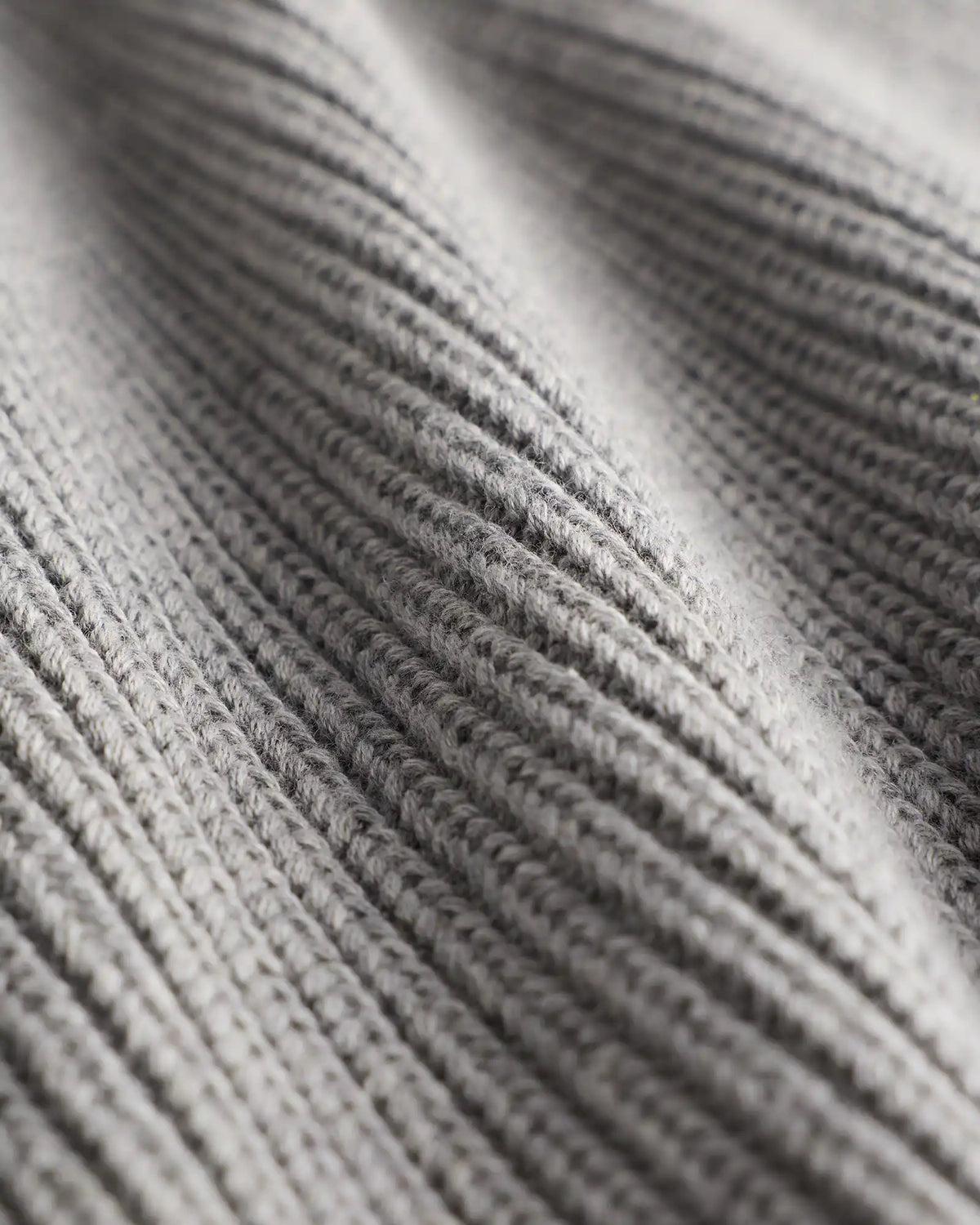 100% Organic Cotton Ribbed Crewneck Sweater