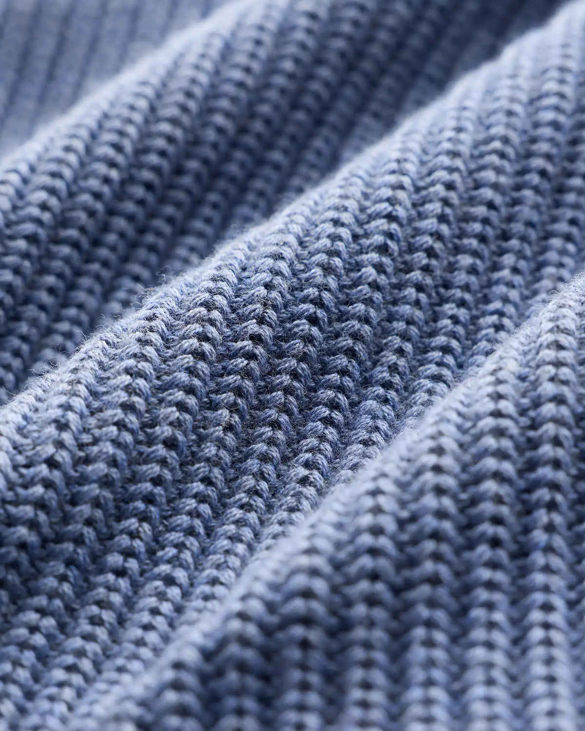 100% Organic Cotton Ribbed Crewneck Sweater