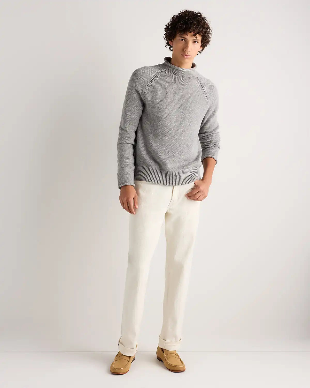 100% Organic Cotton Rollneck Sweater