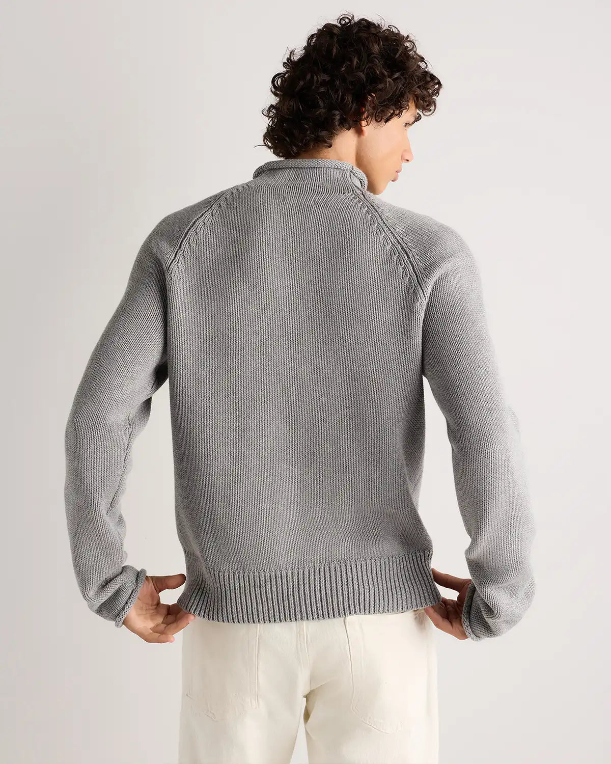 100% Organic Cotton Rollneck Sweater