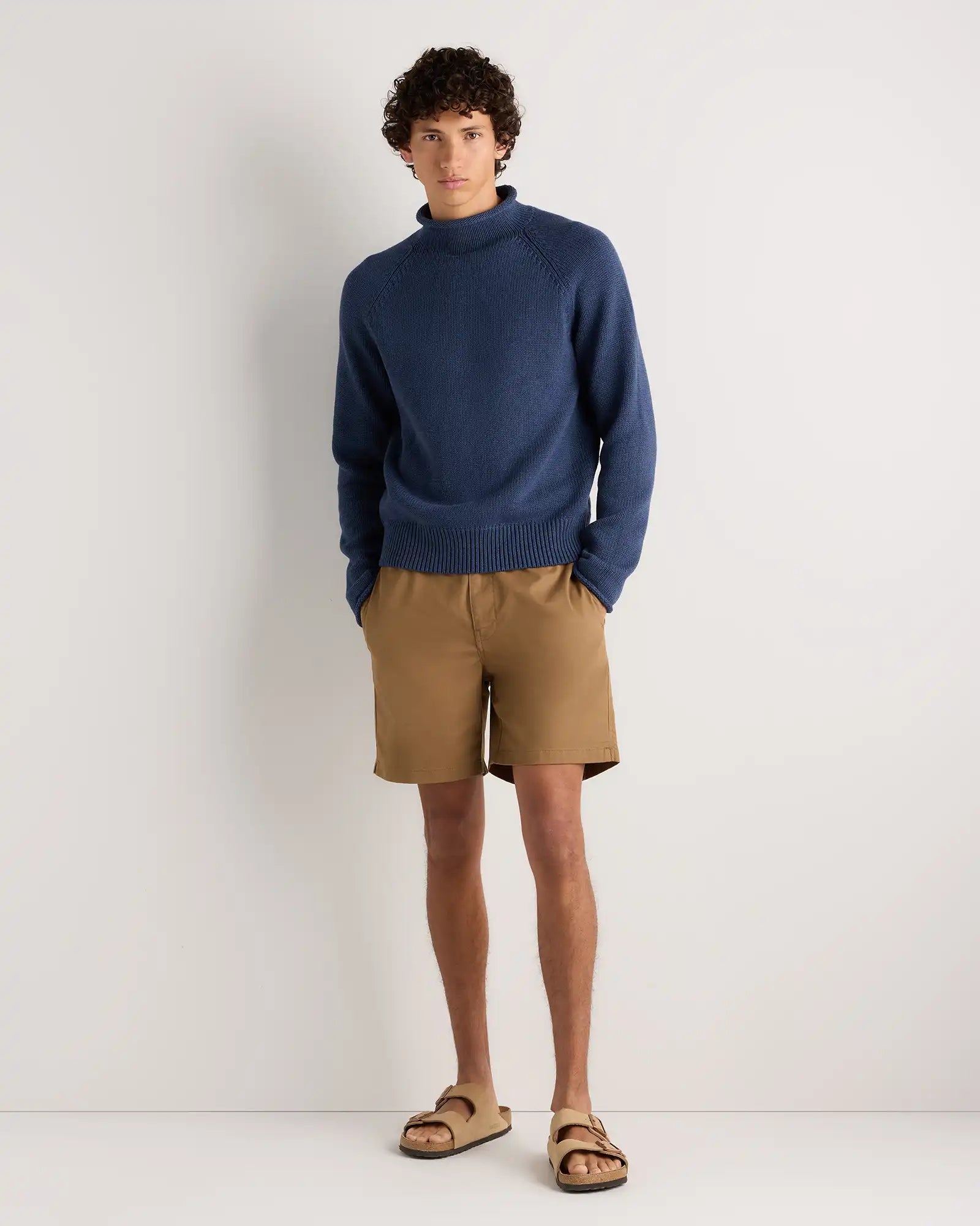 100% Organic Cotton Rollneck Sweater