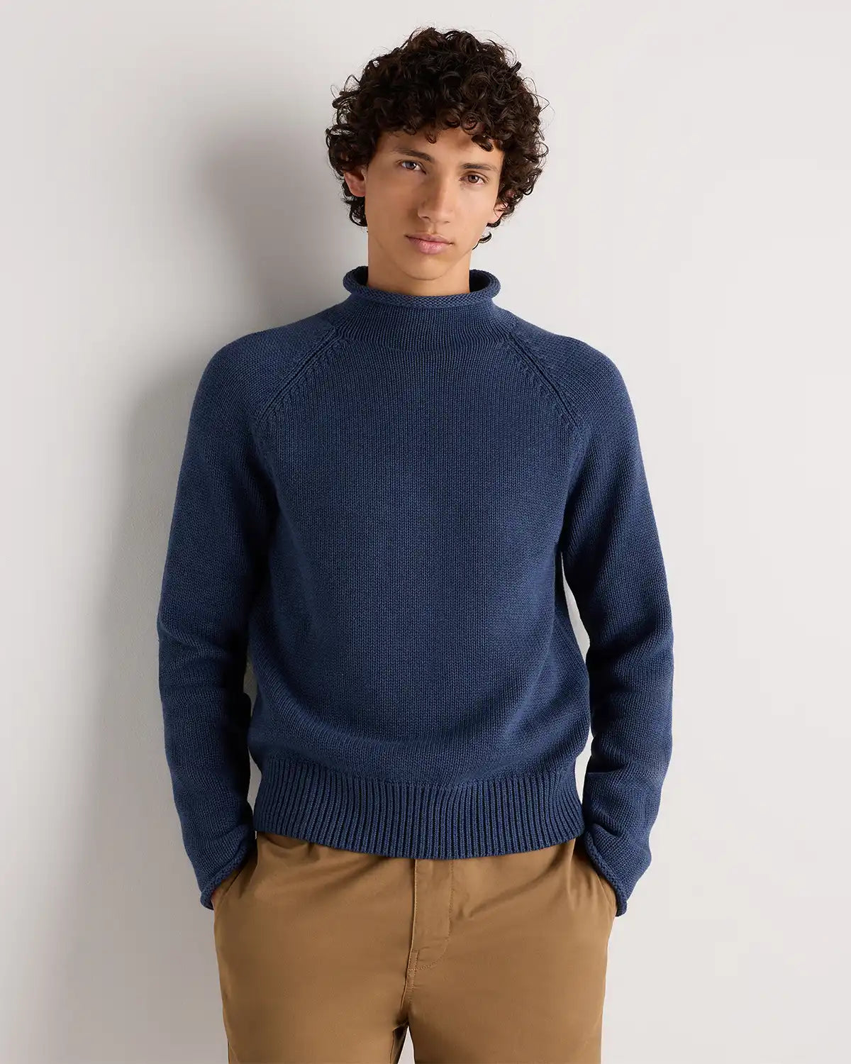 100% Organic Cotton Rollneck Sweater