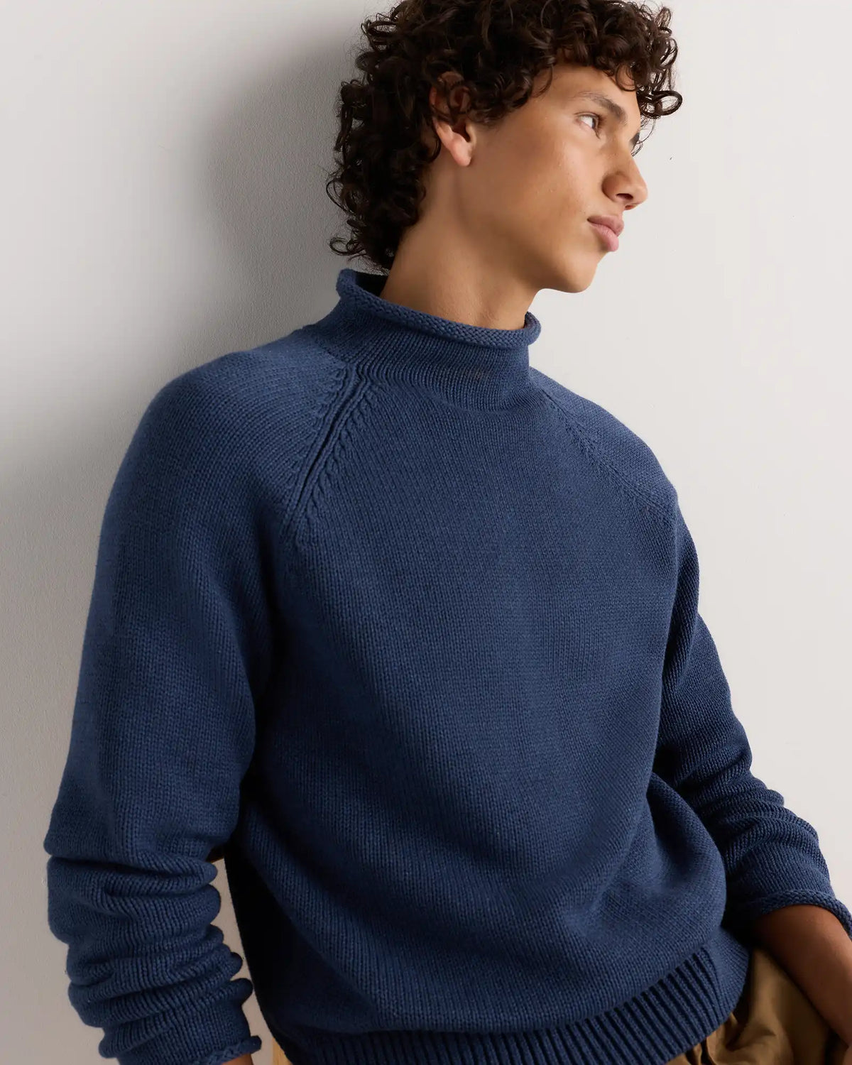 100% Organic Cotton Rollneck Sweater