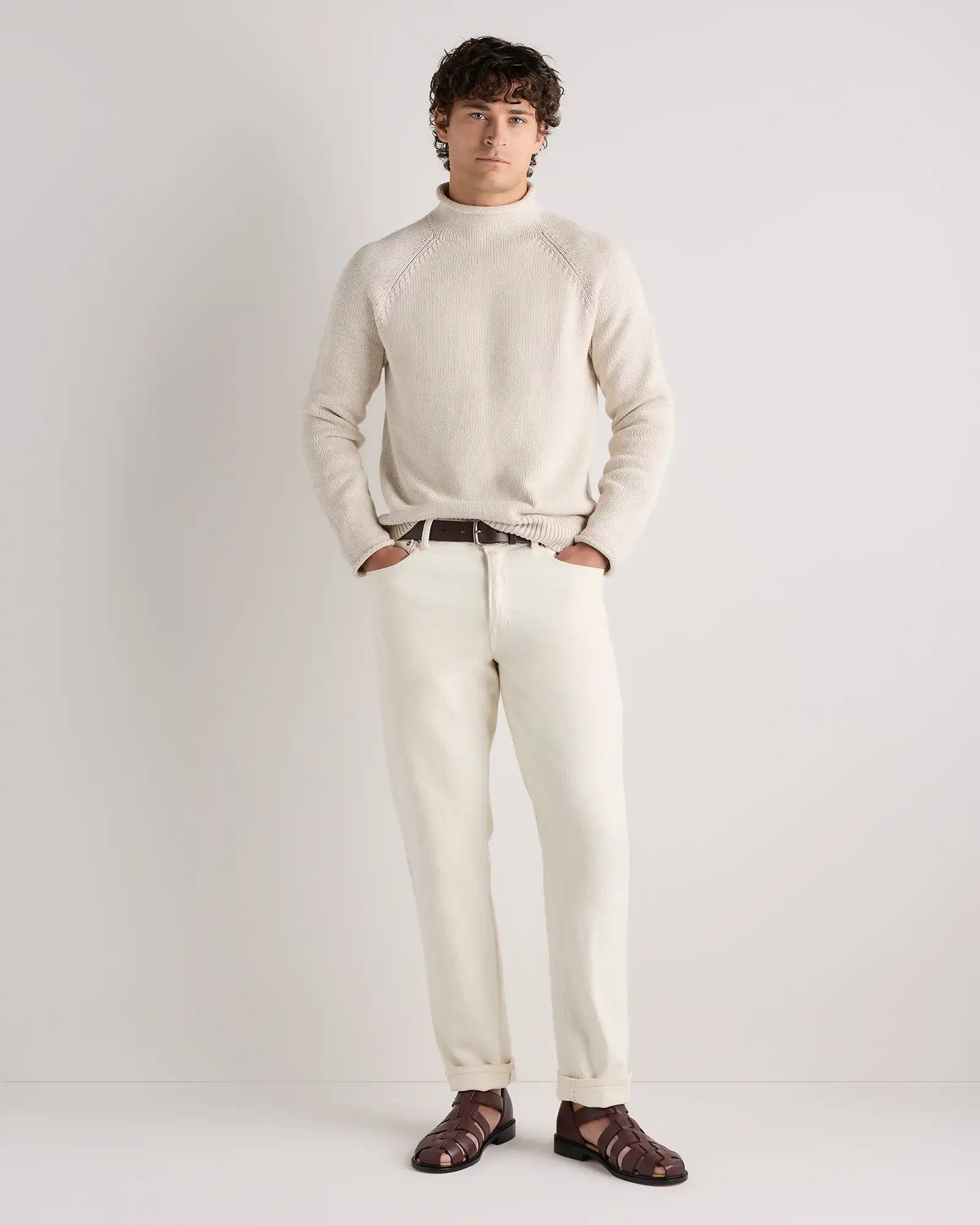 100% Organic Cotton Rollneck Sweater