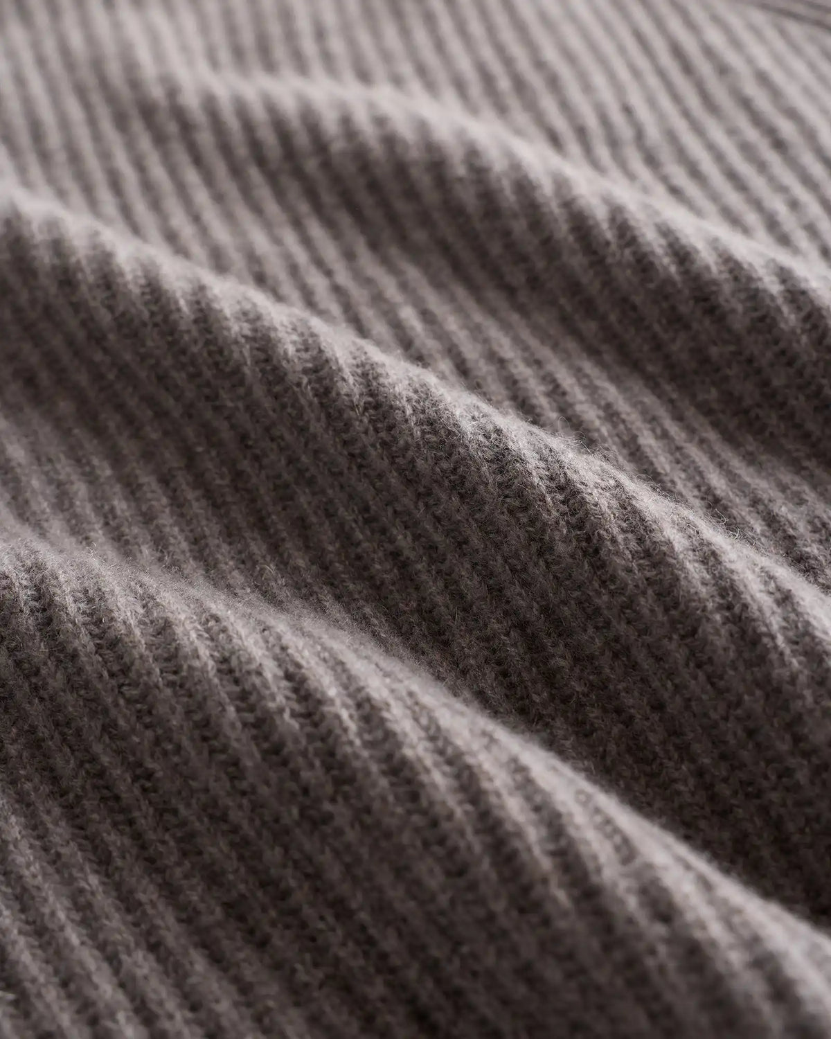 Mongolian Cashmere Fisherman Crewneck Sweater