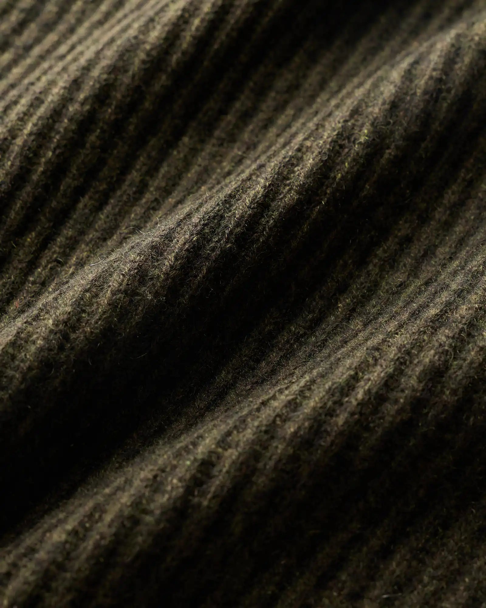 Mongolian Cashmere Fisherman Crewneck Sweater