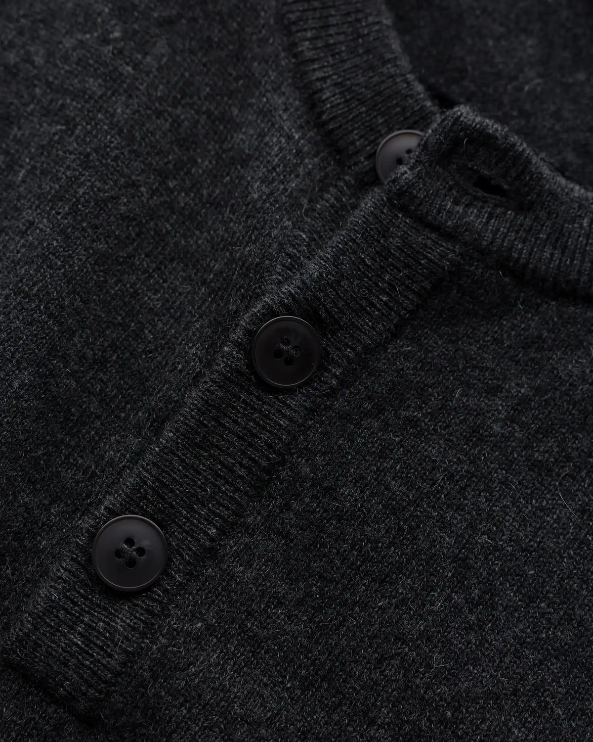 Mongolian Cashmere Henley Sweater