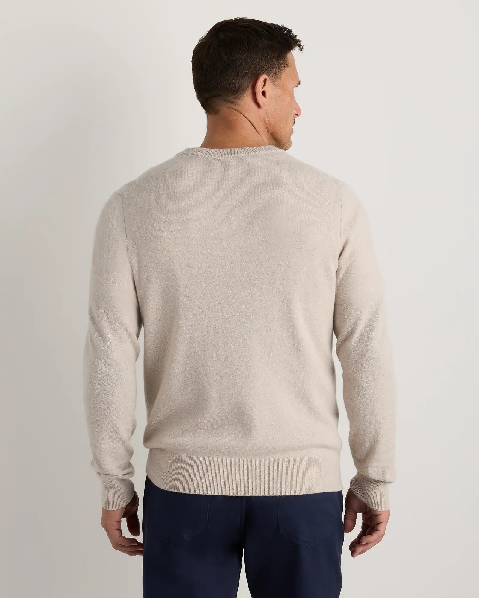Mongolian Cashmere Henley Sweater