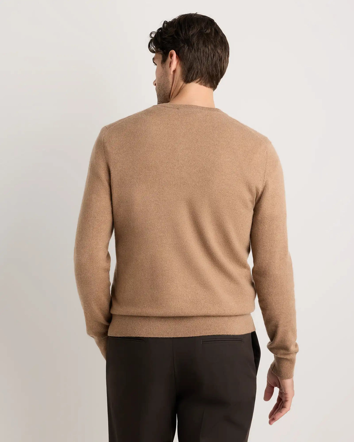 Mongolian Cashmere Henley Sweater