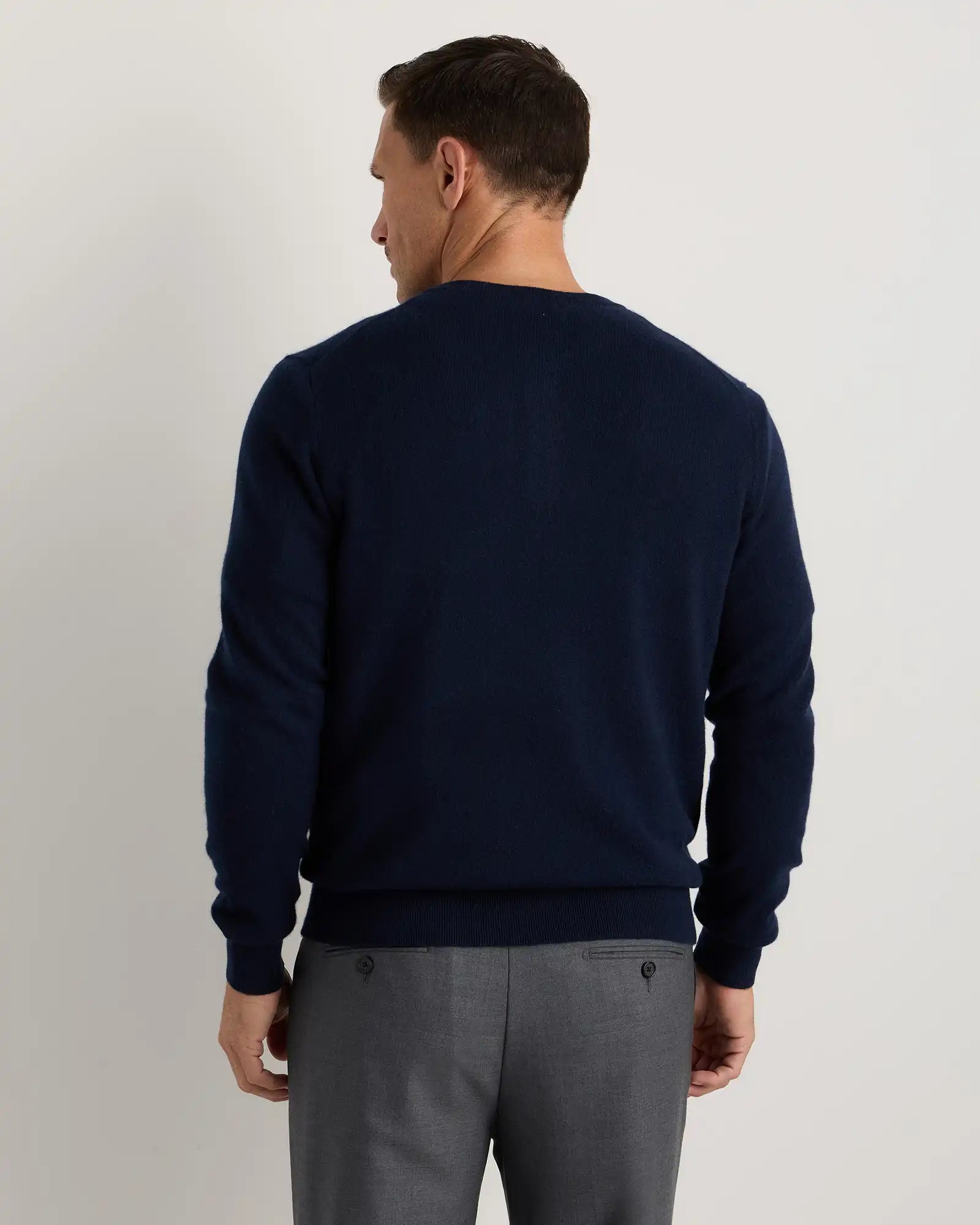 Mongolian Cashmere Henley Sweater
