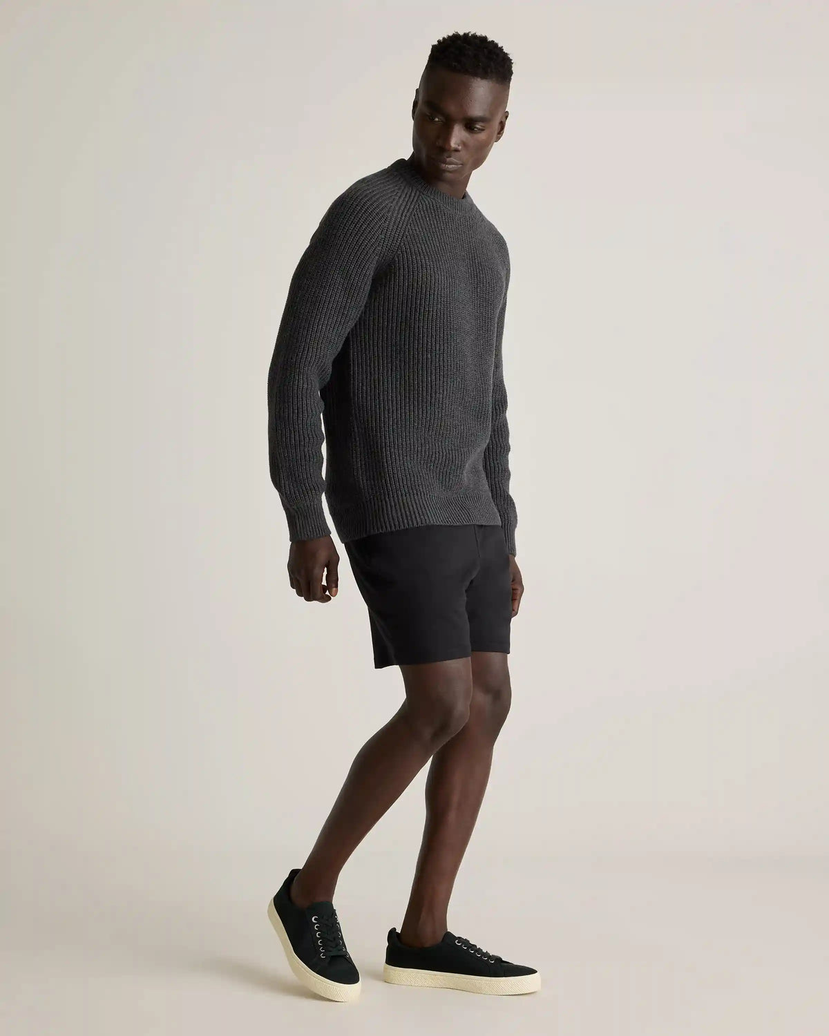 100% Organic Cotton Fisherman Crew Sweater