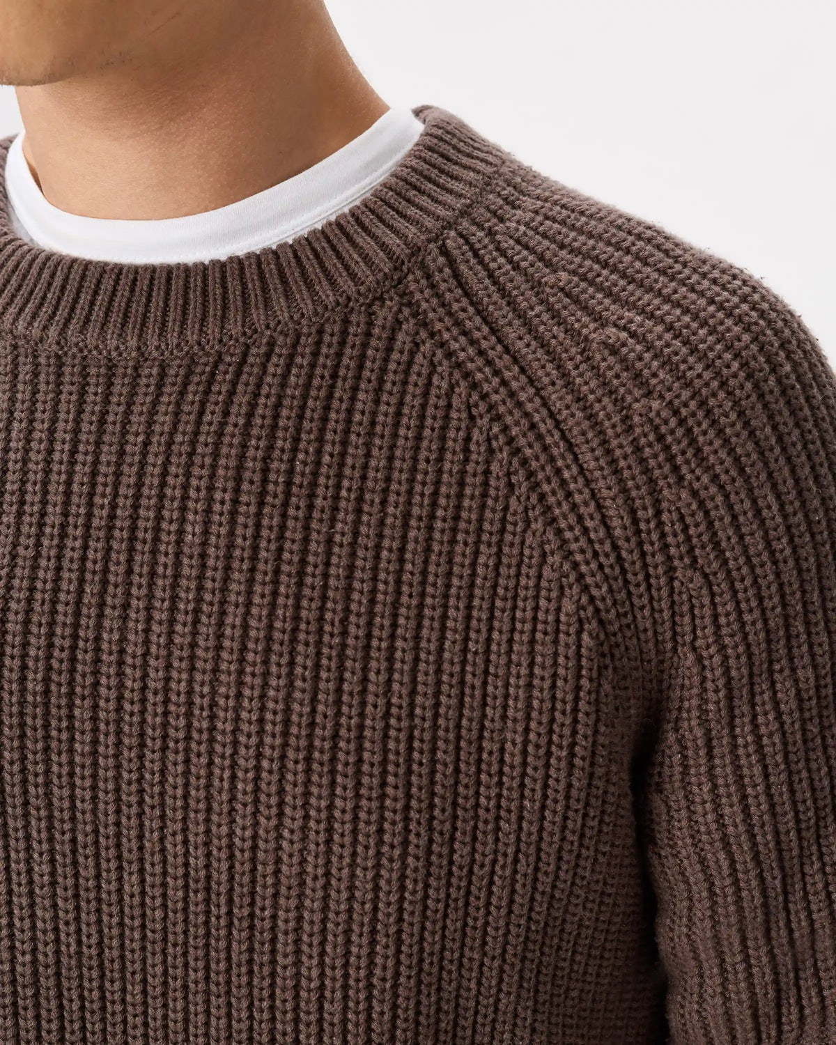 100% Organic Cotton Fisherman Crew Sweater