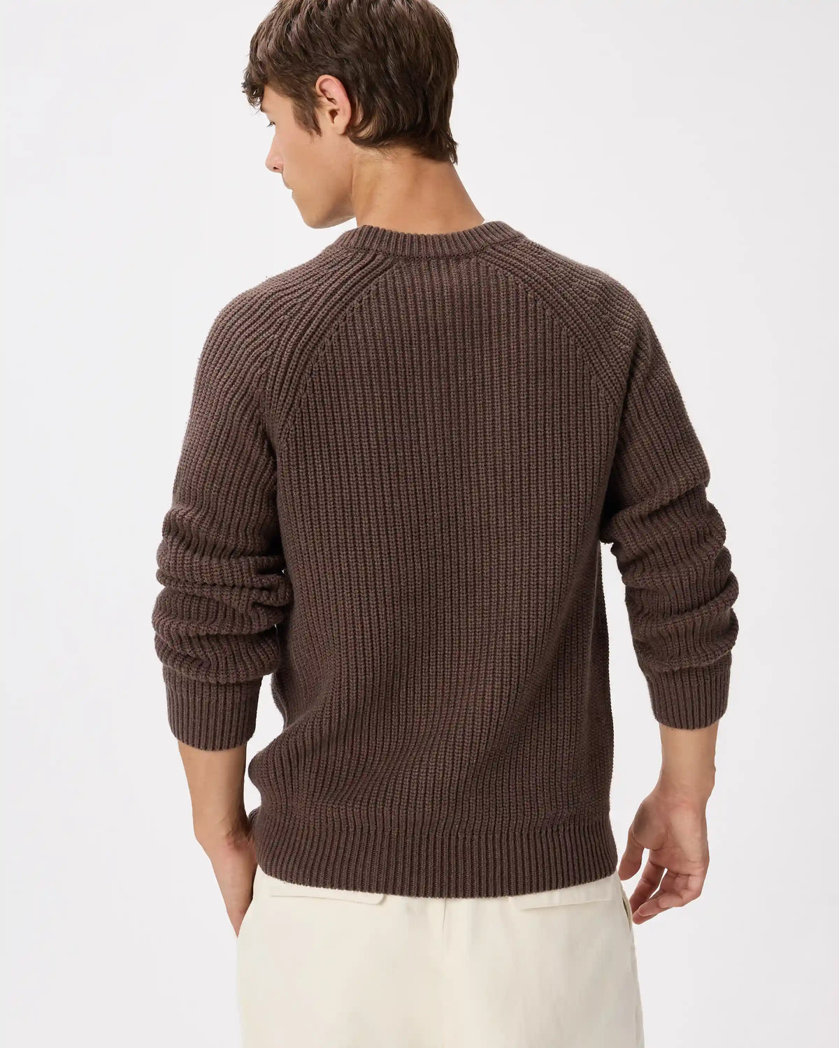 100% Organic Cotton Fisherman Crew Sweater