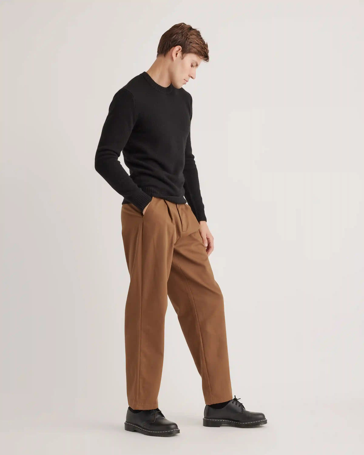 100% Yak Wool Crewneck Sweater