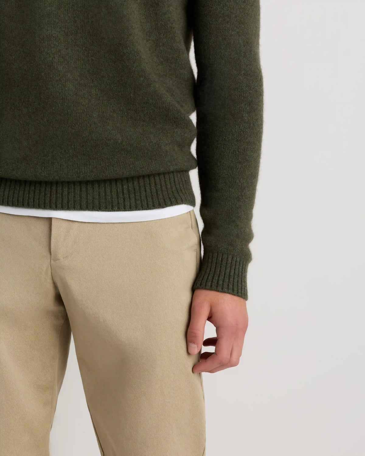 100% Yak Wool Crewneck Sweater