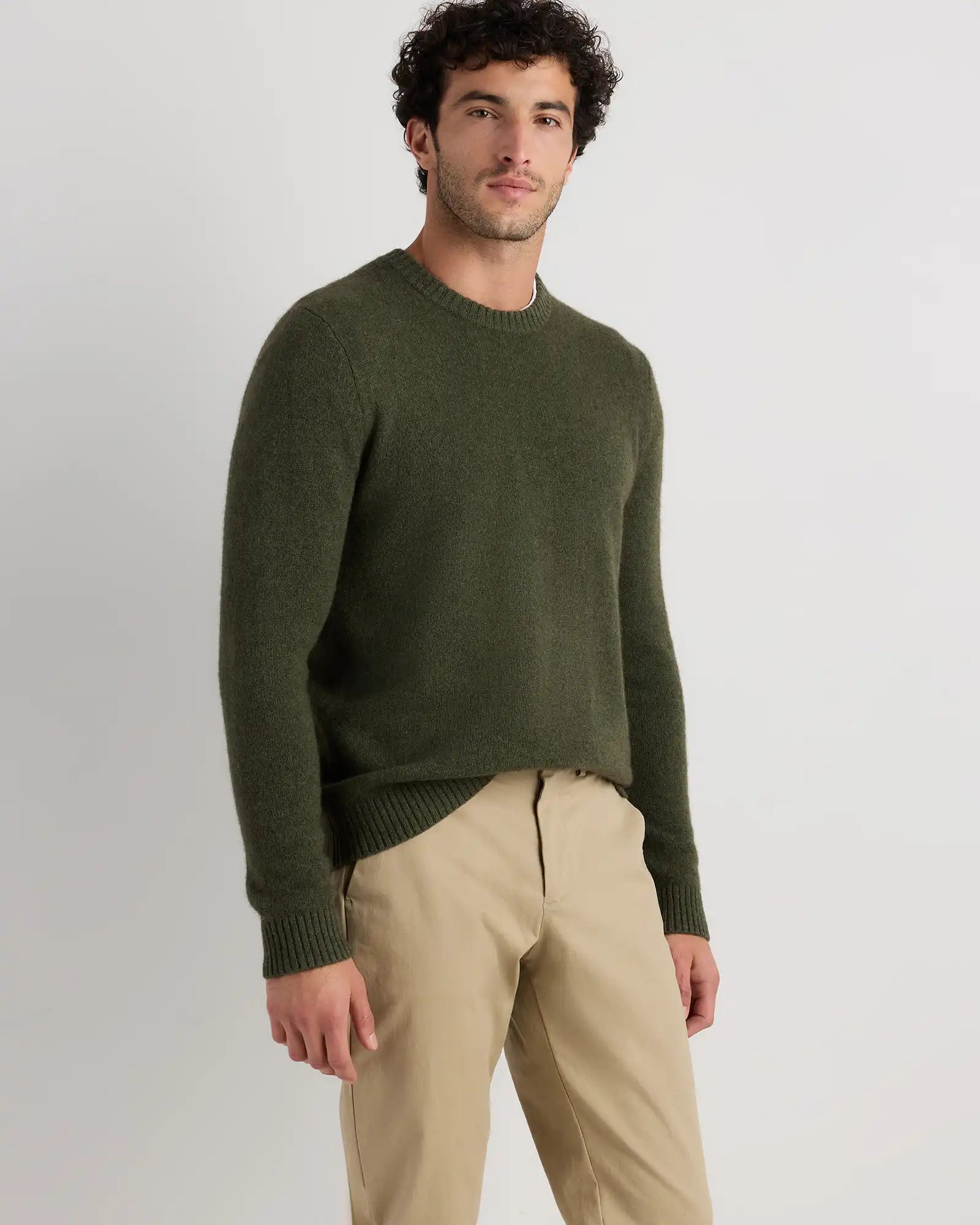 100% Yak Wool Crewneck Sweater