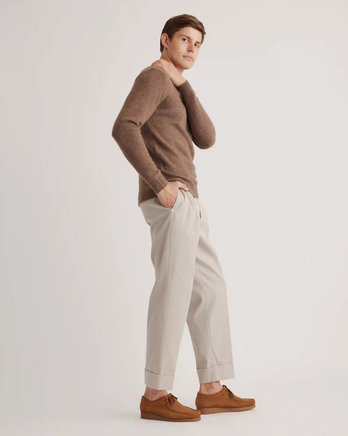 100% Yak Wool Crewneck Sweater