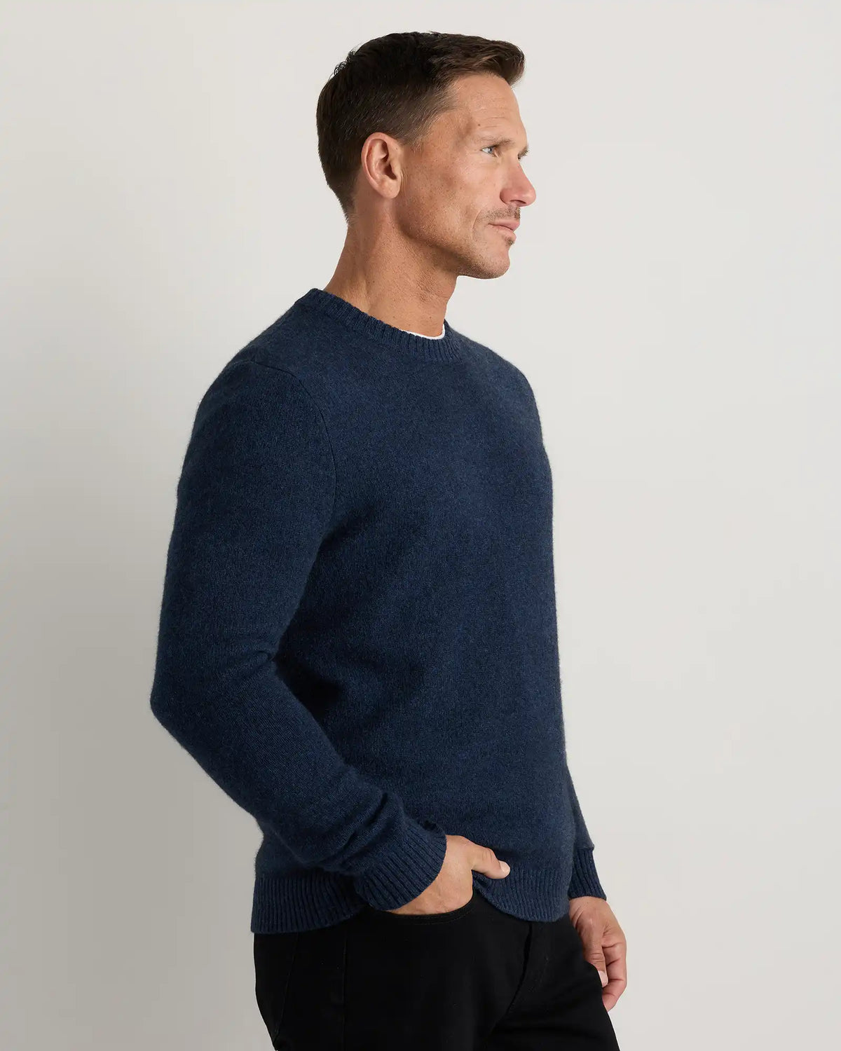 100% Yak Wool Crewneck Sweater