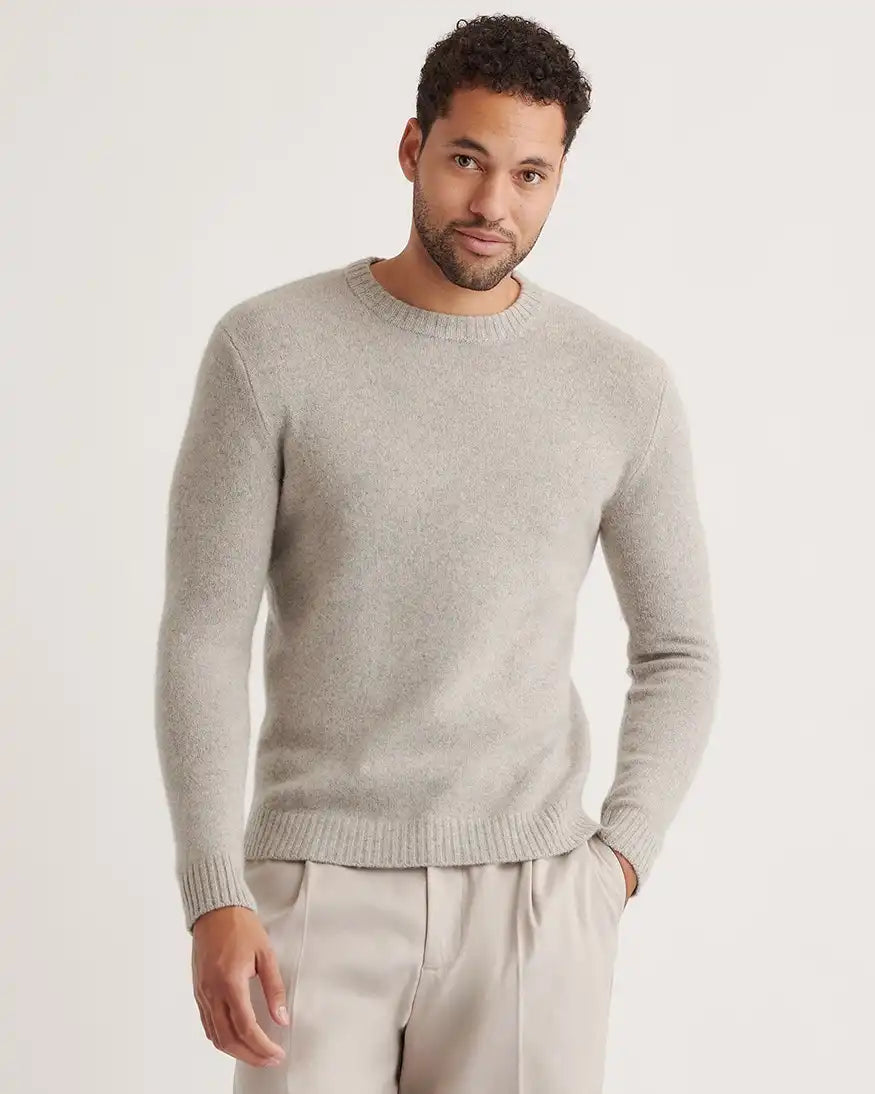 100% Yak Wool Crewneck Sweater