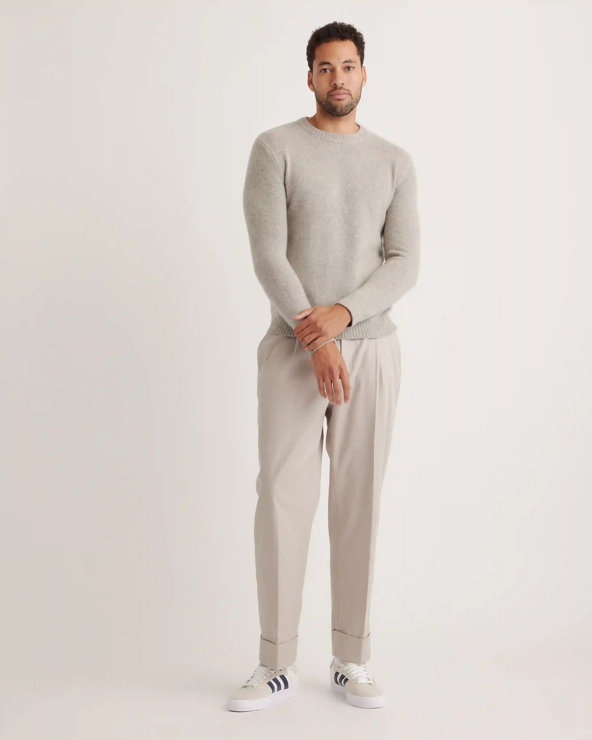 100% Yak Wool Crewneck Sweater