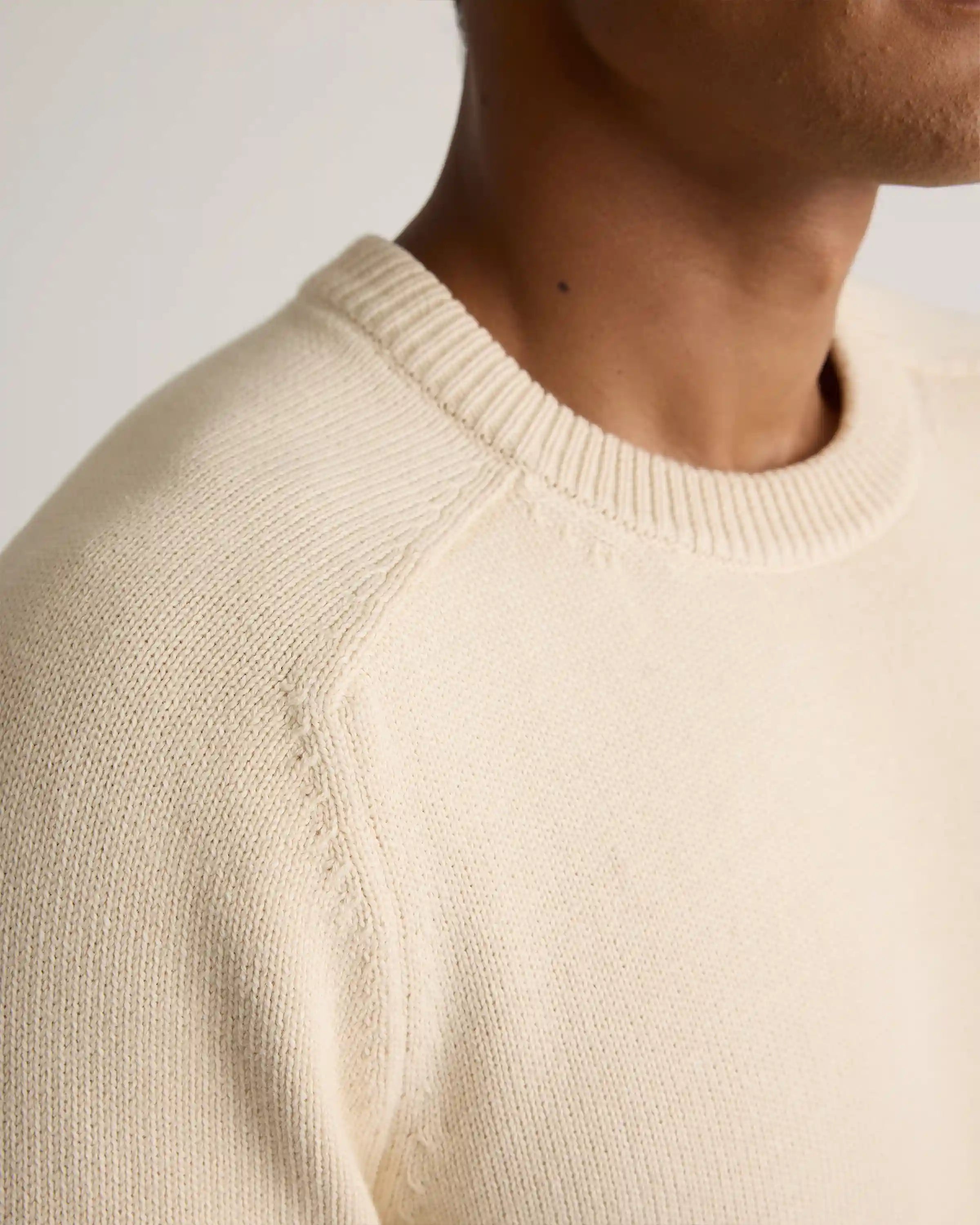 100% Organic Cotton Crewneck Sweater