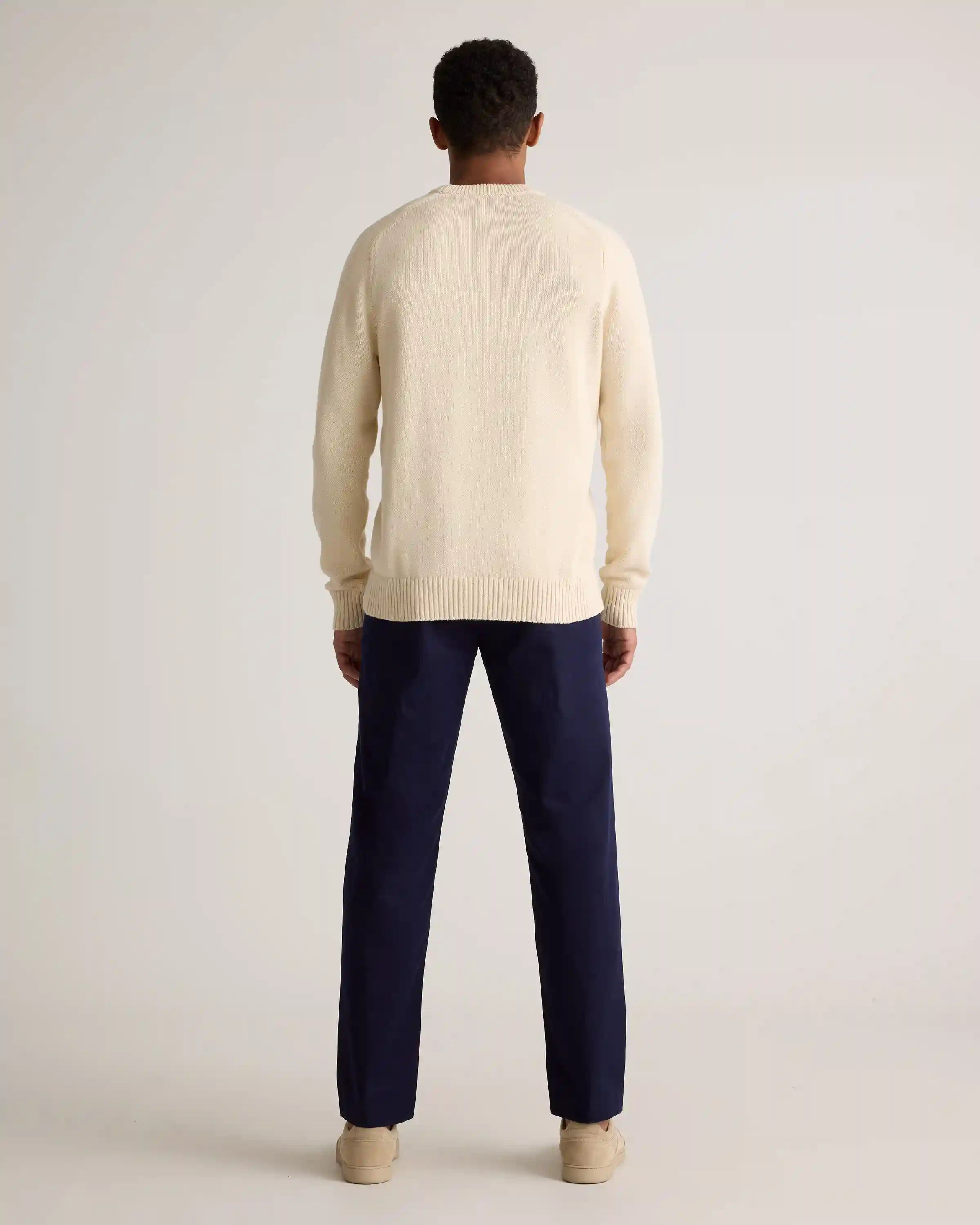 100% Organic Cotton Crewneck Sweater