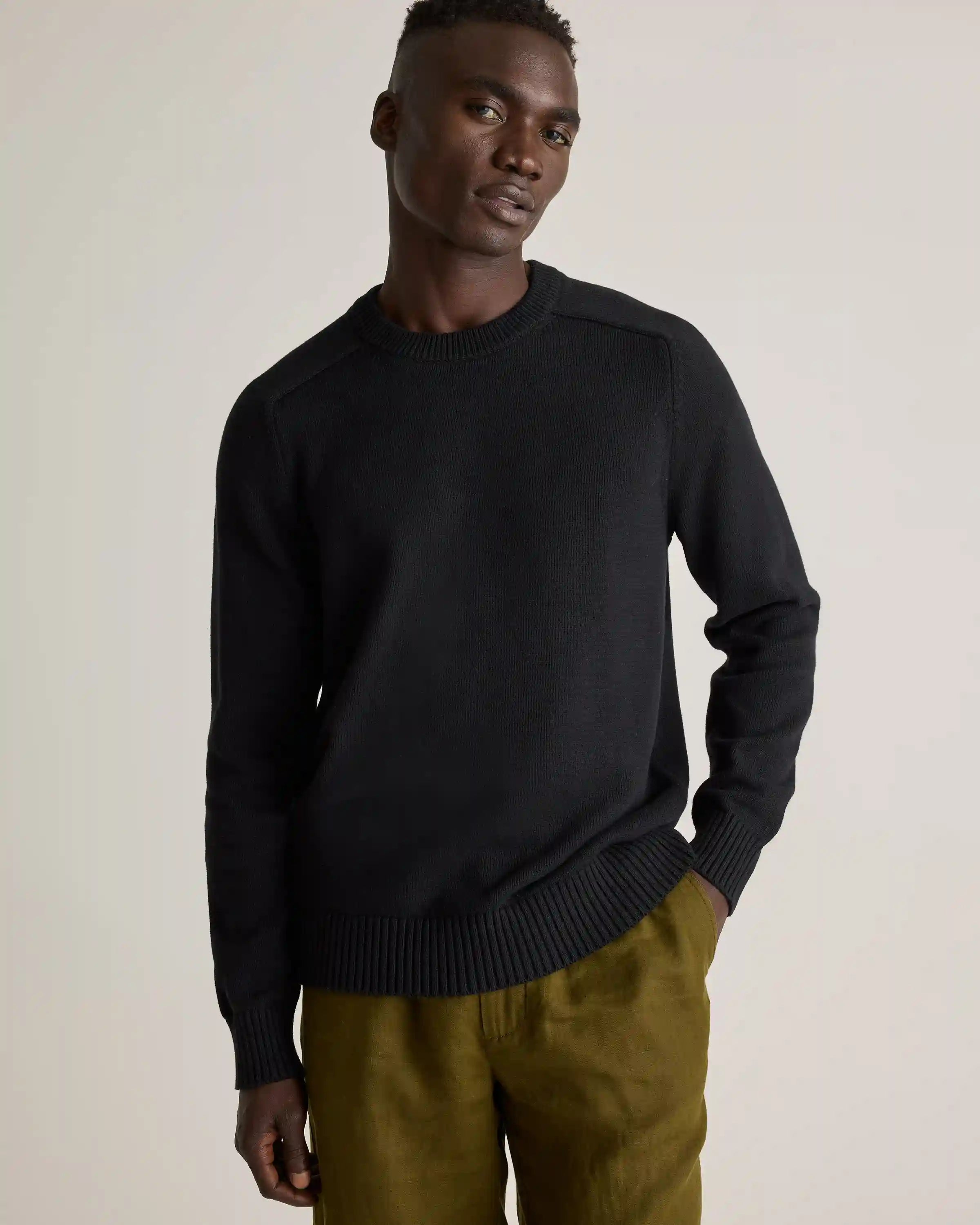 100% Organic Cotton Crewneck Sweater