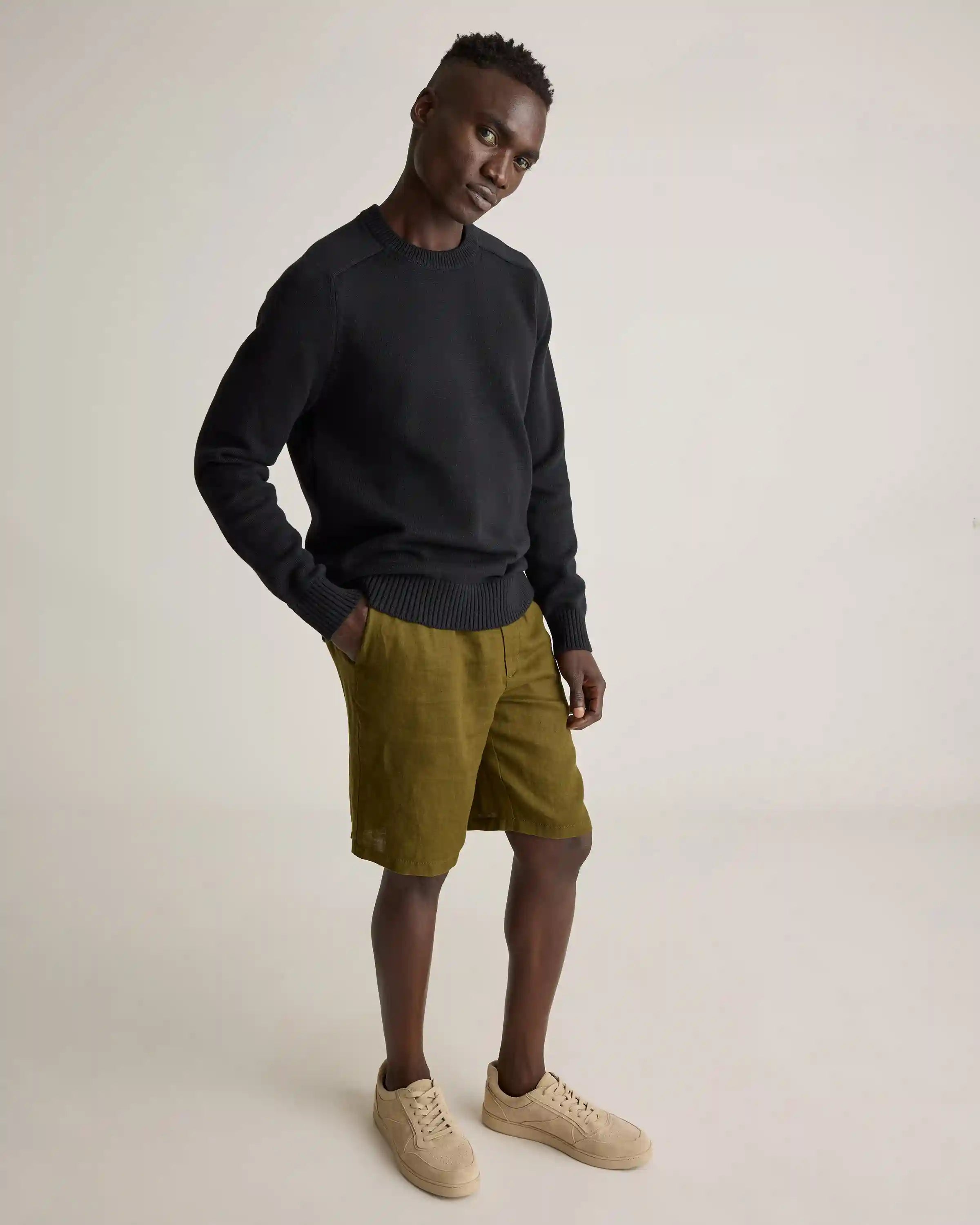 100% Organic Cotton Crewneck Sweater