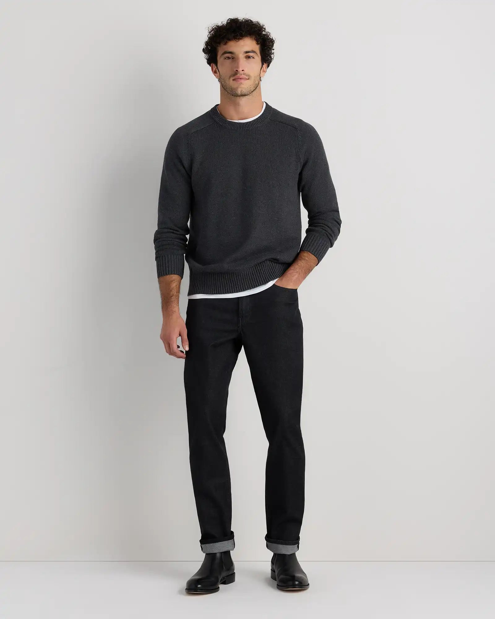 100% Organic Cotton Crewneck Sweater