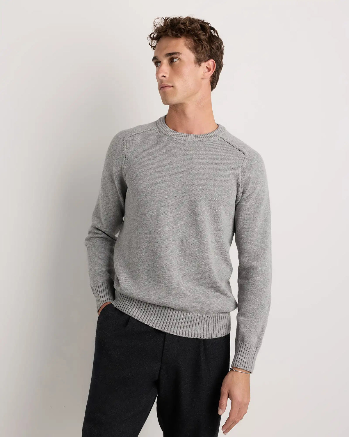 100% Organic Cotton Crewneck Sweater