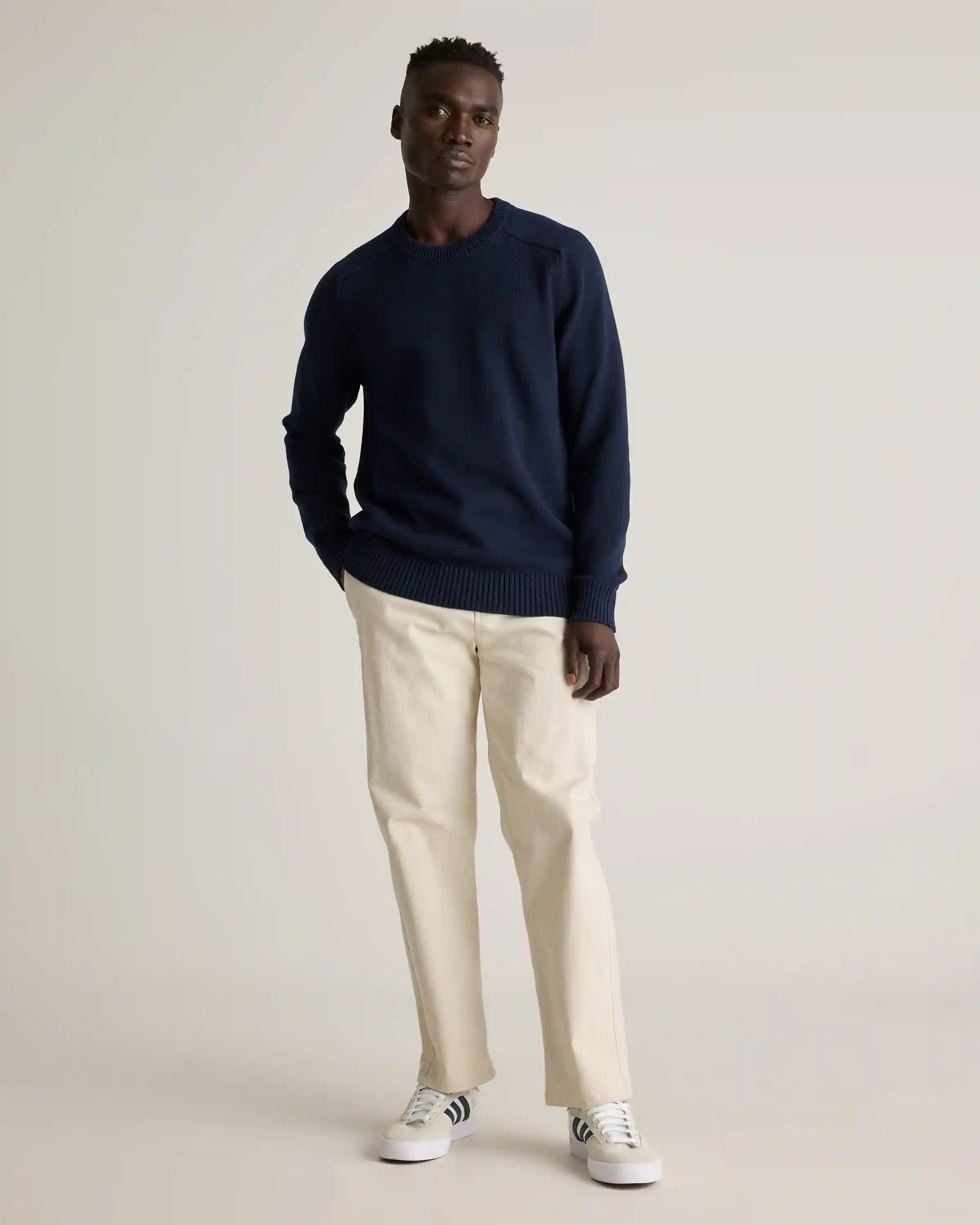 100% Organic Cotton Crewneck Sweater