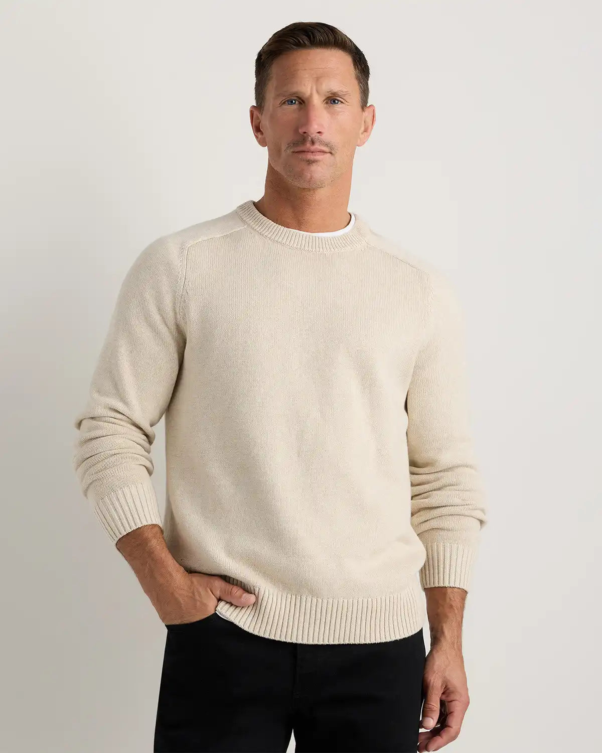 100% Organic Cotton Crewneck Sweater