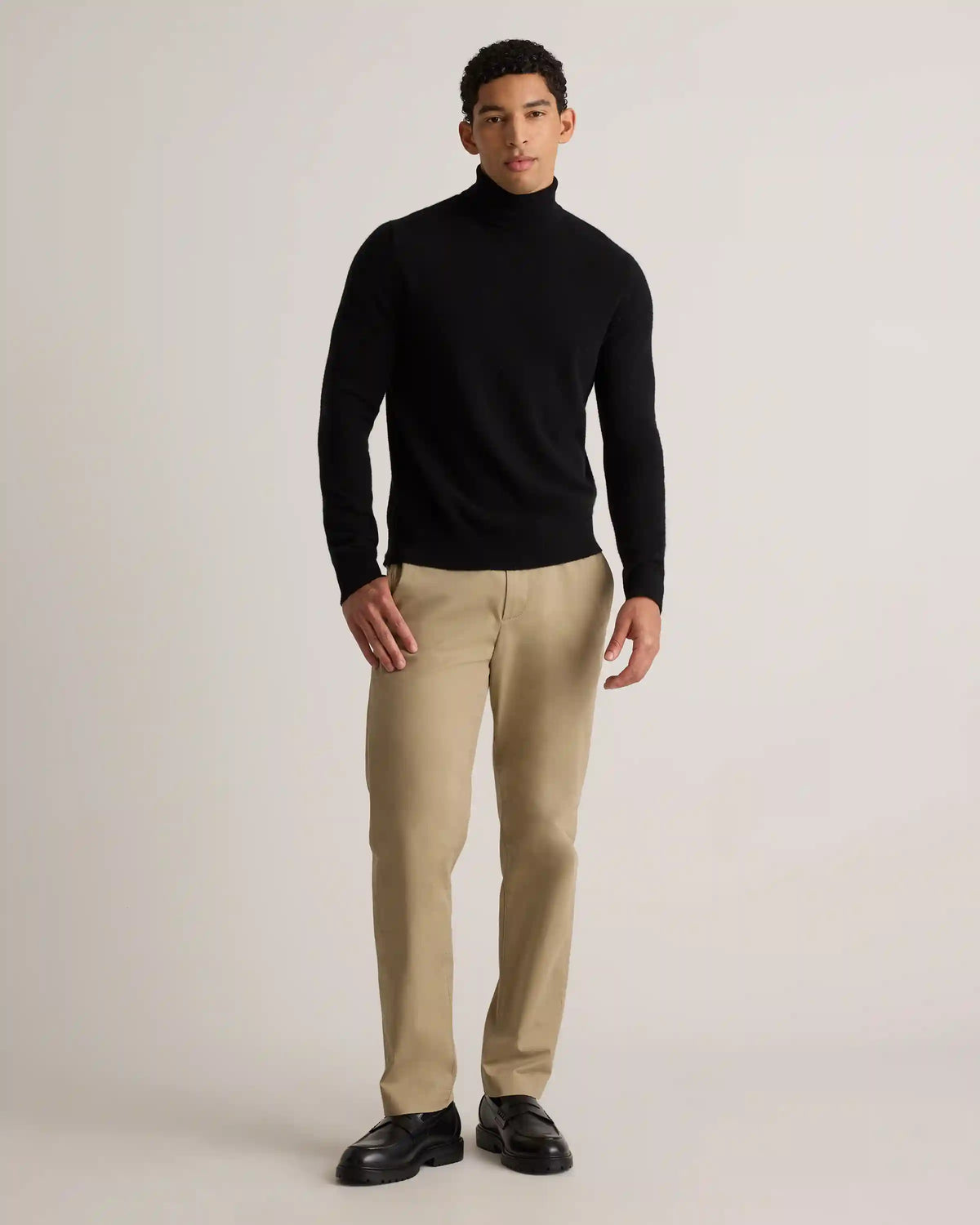 Mongolian Cashmere Turtleneck Sweater